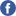 Facebook Logo coloured Blue